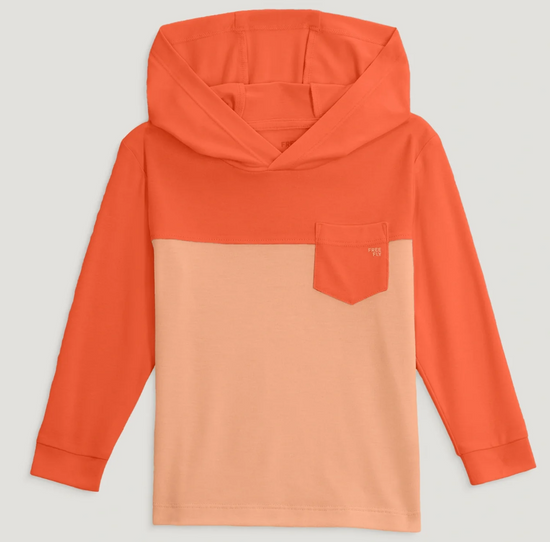 Free Fly Toddler Colorblock Bamboo Shade Hoodie