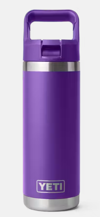 YETI Rambler 18oz Water Bottle with Straw Lid