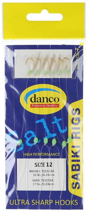 Danco Sabiki Rig, 1-Pack, Monofilament