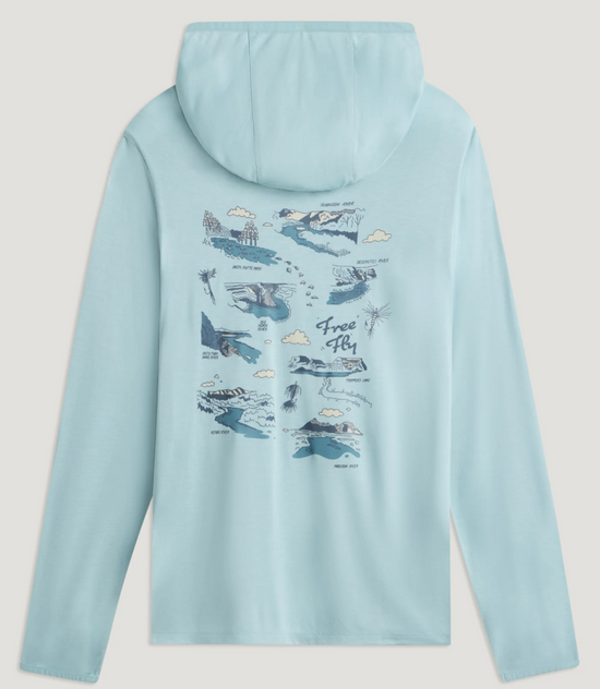 Free Fly Bamboo Lightweight Graphic Hoodie