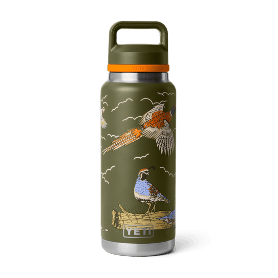 Rambler 36oz Bottle Chug, Upland Bird Olive