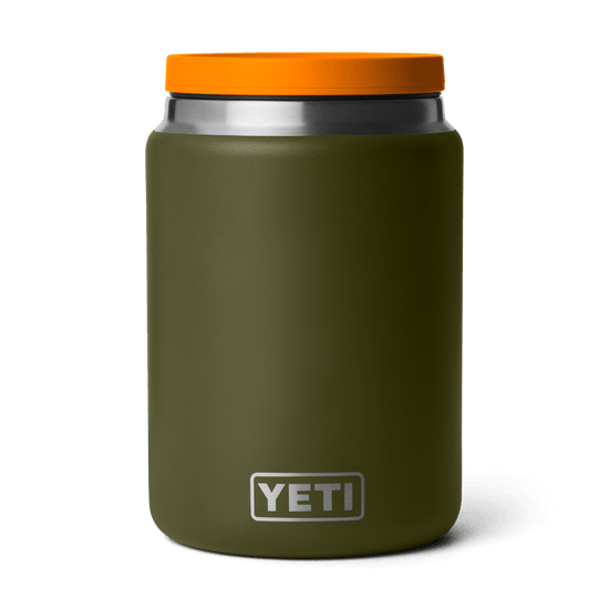 Yeti Rambler 24 oz Food Jar - Olive/King Crab Orange