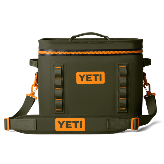 Yeti Hopper Flip 18 - Olive/King Crab Orange
