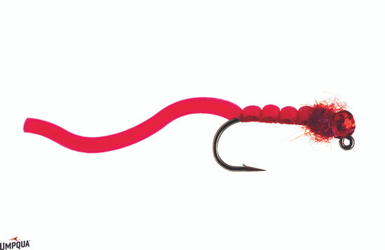 Umpqua Squirmy Wormie Jigged