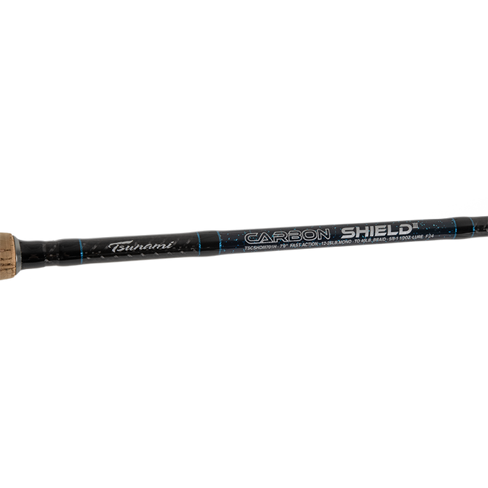 tsunami carbon shield jigging rods Tsunami Carbon Shield III Spinning Rod