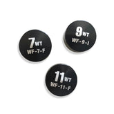 Tibor WF Engraved Spool End Caps