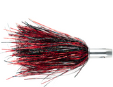 Billy Baits, Master Hooker Lure, Black-Red/Red, Concave Head, 5.5 in / 14 cm