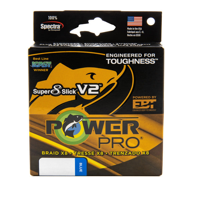 Power Pro Super Slick V2 1500yd spool Tailwater Outfitters
