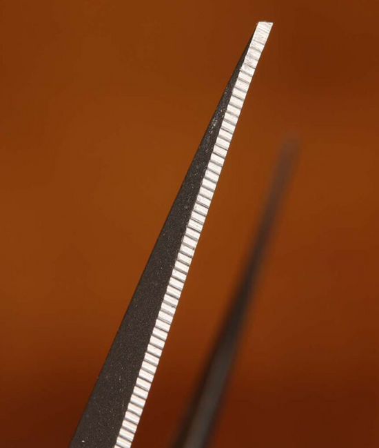 Kopter Absolute Straight Blade Micro Serrated Edge Thin Point Scissors