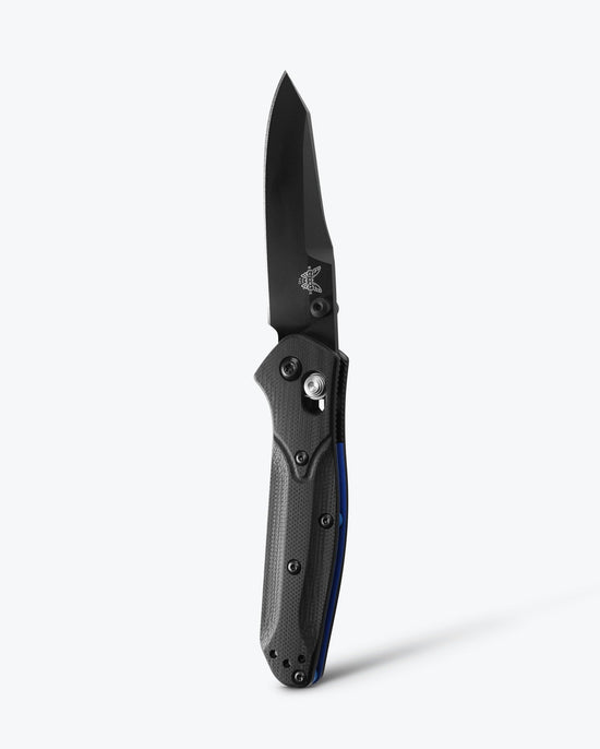 Mini Osborne | Black & Blue G10 | Reverse Tanto