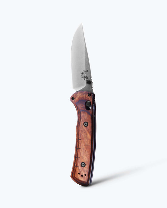 Benchmade SlipRidge Wood Modified Clip-point Folding Knife