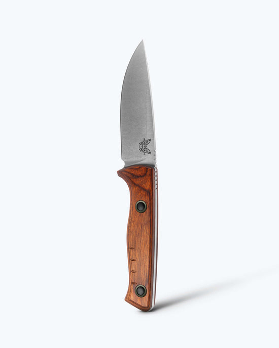 Benchmade SlipRidge Fixed Wood Drop-Point Knife