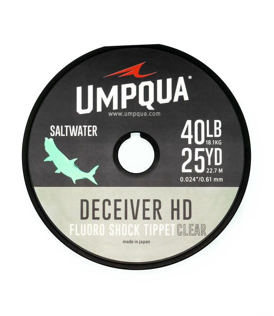 Umpqua Deceiver HD Fluoro Shock Tippet Clear - Tailwater Outfitters