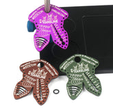 Hareline Hackle, Hook, and Bead Gauge