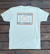 Fish and Grits Save the Grass Tee