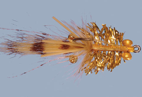 Rainy's Flies Colby's Gold Mini Corona Toad