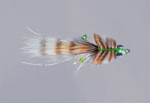 6 Pack - Rainy's Flies Colby's Tan Mini Corona Toad
