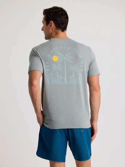 Free Fly Beach Access Tee