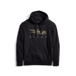 Sitka Icon Optifade Pullover Hoodie - Black Waterfowl detail