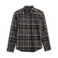 Sitka Ashland Lightweight Flannel Shirt - Black Cattail Plaid detail