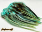 Flats Craft Strung Badger Saddle Feathers