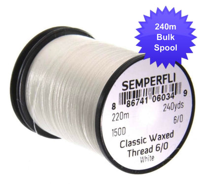 Semperfli Classic Waxed Thread 6/0 240 Yards