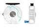Abel TR 4/5 White Cerakote/ Blue Line-Yellowstone River/ Blue III /Solid