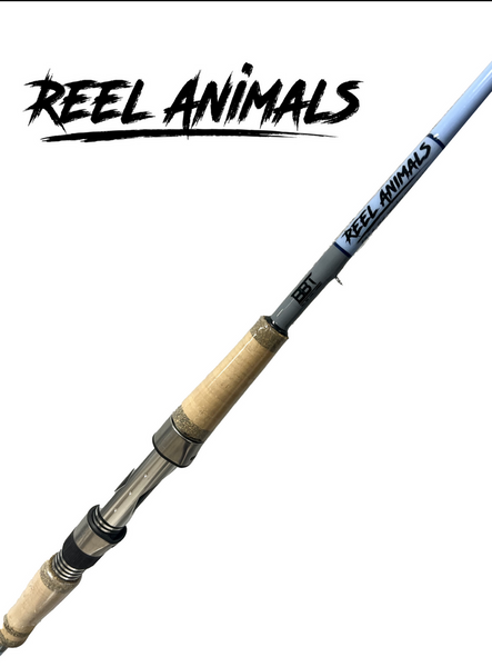 bi mart fishing reels Bull Bay Rods RABBR15 Reel Animals Spinning Rod