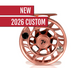 2026 Custom Iconic Penny Dropper Copper Fly Reel 7 Plus