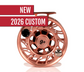 2026 Custom Iconic Penny Dropper Copper Mid Arbor Fly Reel 9 Plus