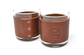Whiskey Leatherworks The Rocks Glass - Set of Two