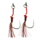 Pro Jigger™ Single Assist Hooks With Triple Split Ring