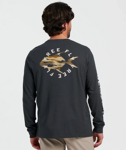Free Fly Men's Permit Camo Long Sleeve