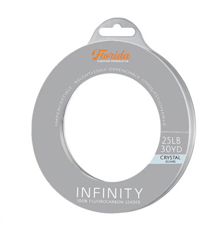 INFINITY 100% Fluorocarbon Leader (Crystal)