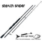 Bull Bay Stealth Sniper Travel Rod With Case 3 Piece