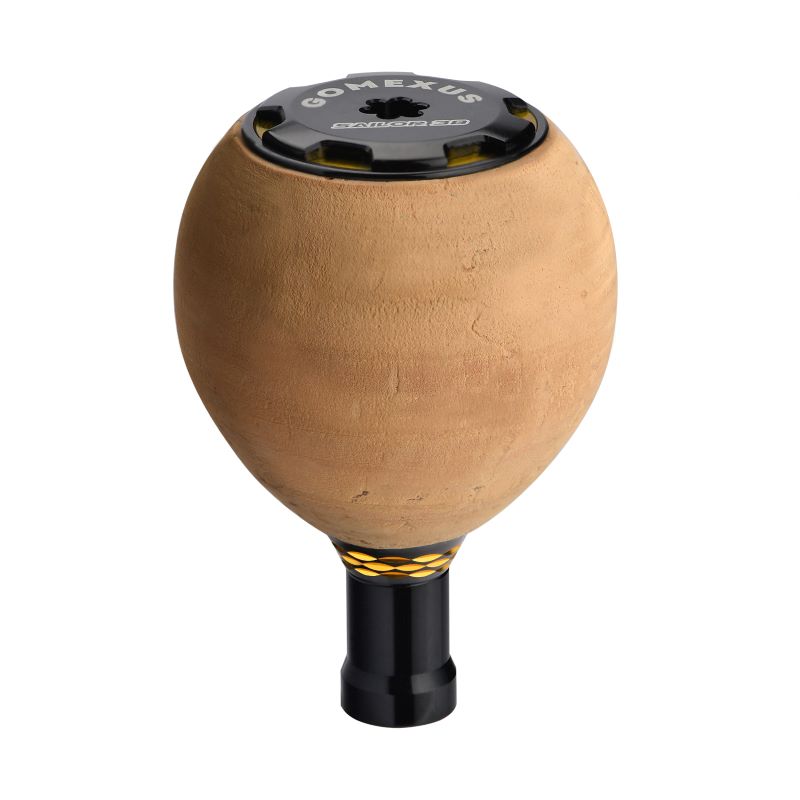 cork fishing reel knobs 95mm Carbon Fiber Baitcasting Handle EVA/Cork Cooper Custom Handles Easily installed as a replacement knob Gomexus Cork Reel Power Knob