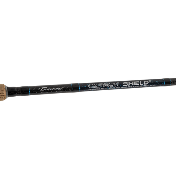 tsunami carbon shield rods Tsunami Carbon Shield III Spinning Rod