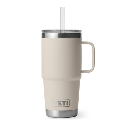 Yeti Rambler 25 Oz Mug With Straw Lid