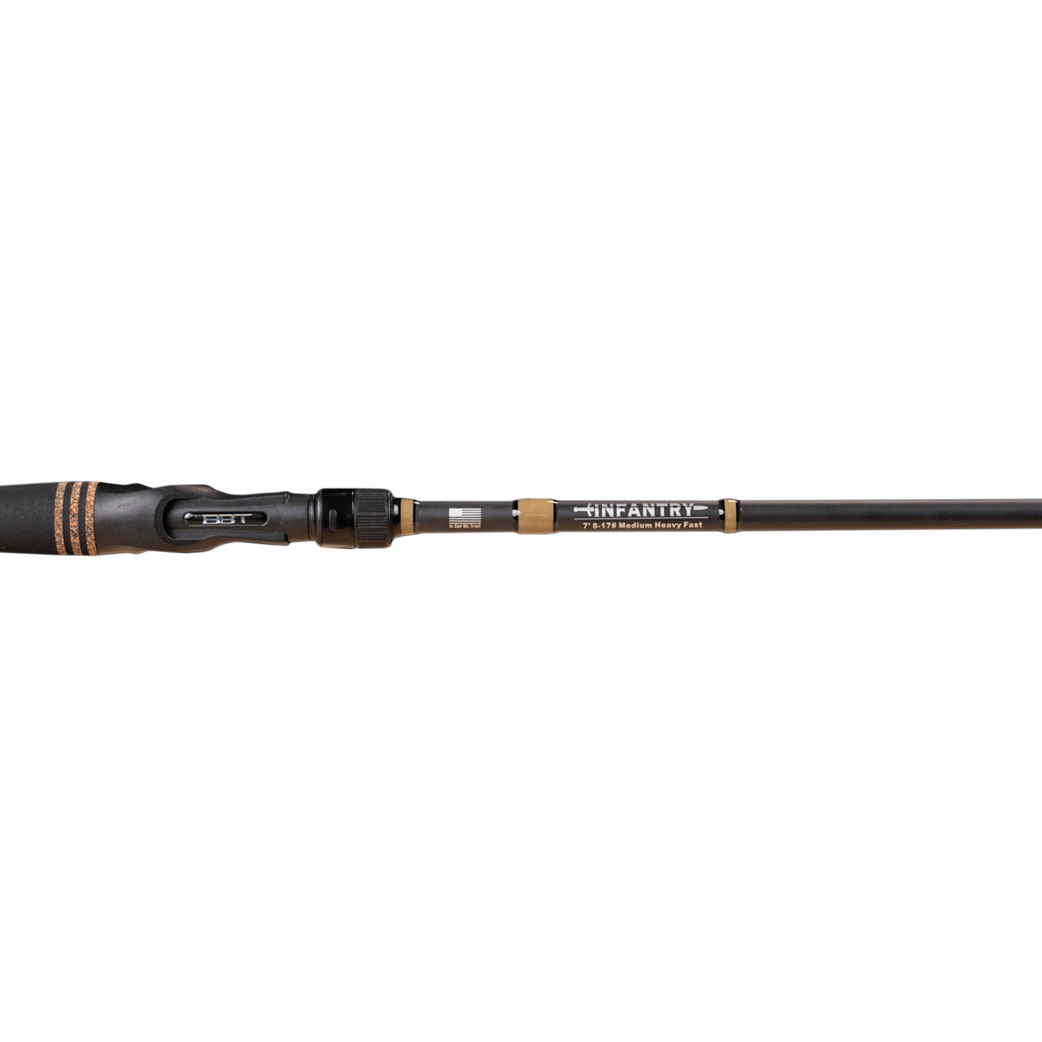 Bull Bay Infantry 7' Medium Heavy Fast Action Baitcasting Rod