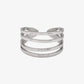 Pura Vida Pacifica Ring- Silver