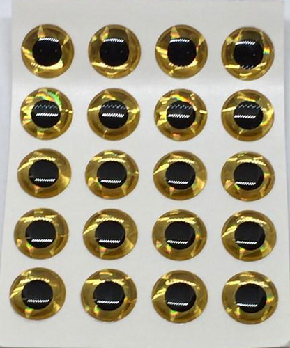 3D Adhesive Holographic Eyes 7/32" 20pk. - TailwaterOutfitters
